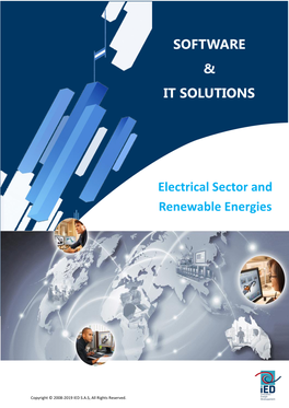 Electrical Sector and Renewable Energies SOFTWARE & IT