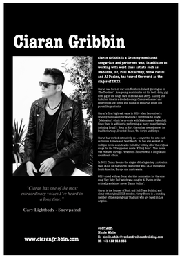 Ciaran Gribbin