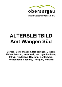 ALTERSLEITBILD Amt Wangen Süd