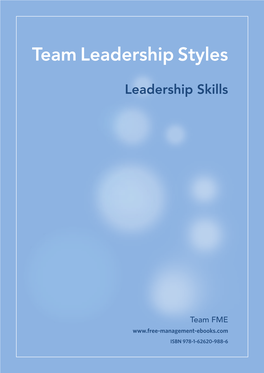 Team Leadership Styles