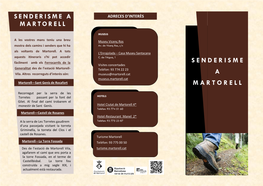 Senderisme Per Martorell