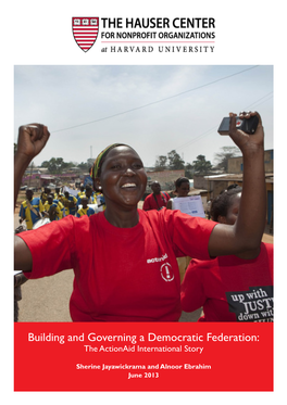 Building and Governing a Democratic Federation: the Actionaid International Story