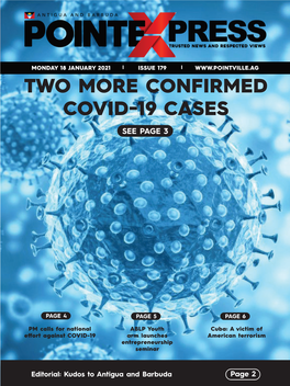 Two More Confirmed Covid-19 Cases See Page 3