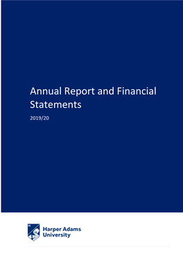 Annual Report and Financial Statements 2019/20