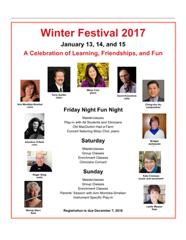 Winter Festival 2017