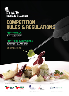 Competition Rules & Regulations