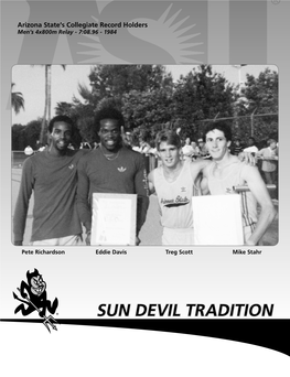 Sun Devil Tradition Ncaa Champions