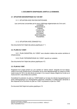 3. Documents Graphiques Joints a La Demande. 3.1