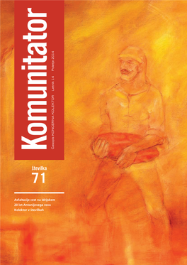 Komunitator Številka 71, Poletje 2014