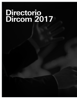 Directorio Dircom 2017 Índice De Contactos
