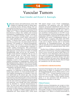 Vascular Tumors and Malformations of the Orbit