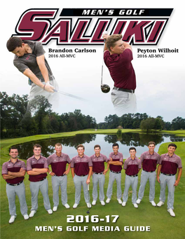 Men's Golf Media Guide