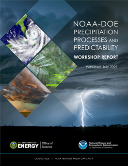 NOAA-DOE PRECIPITATION PROCESSES and PREDICTABILITY WORKSHOP REPORT