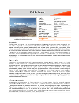 Volcán Lascar