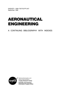 Aeronautical Engineering