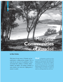 Mauritius: Communities of Paradise