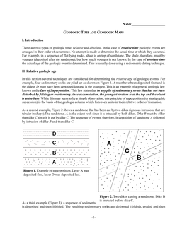 Geologic Time and Geologic Maps