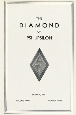 The Diamond of Psi Upsilon Mar 1951