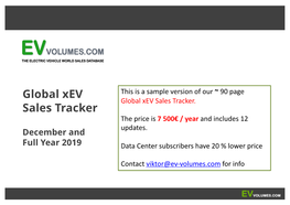 200218 EV Volumes Monthly Xev Sales Tracker