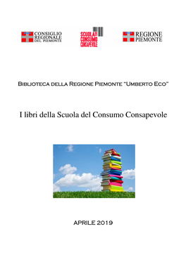 I Libri Della Scuola Del Consumo Consapevole