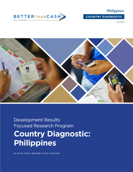 Country Diagnostic: Philippines