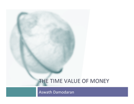 The Time Value of Money