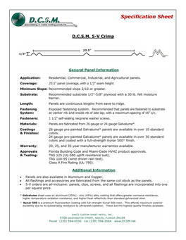 5V Crimp Panel Spec 5-24-11.Pub