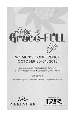Women's Conference October 30–31, 2015