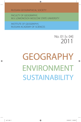 Geography, M.V