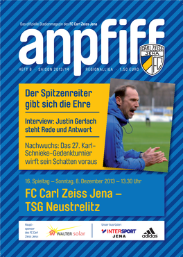 FC Carl Zeiss Jena – TSG Neustrelitz