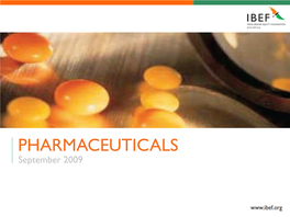 PHARMACEUTICAL September 2009