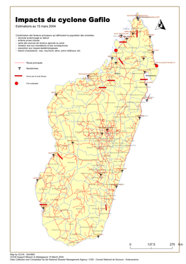 Impacts Du Cyclone Gafilo