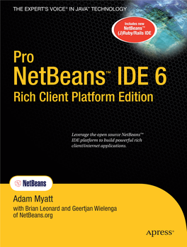 Pro Netbeans IDE 6 Rich Client Platform Edition.Pdf