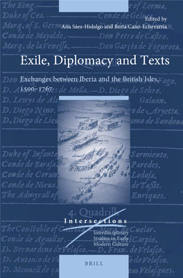 Exile, Diplomacy and Texts: Exchanges Between Iberia and the British Isles, 1500–1767