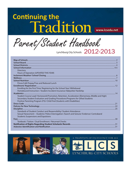Parent/Student Handbook 1