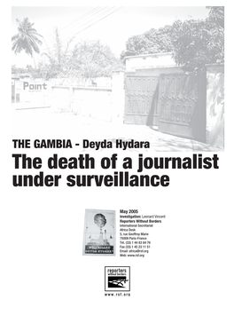 THE GAMBIA Deyda Hydara