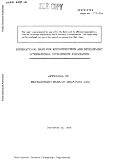 World Bank Document