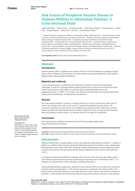 A Cross-Sectional Study