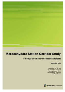 Maroochydore Station Corridor Study