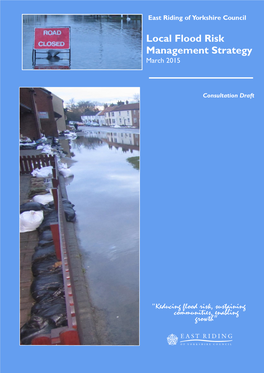 Local Flood Risk Management Strategy March 2015