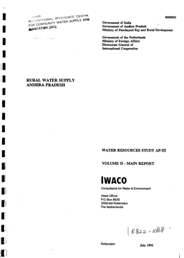 Rural Water Supply Andhra Pradesh Water