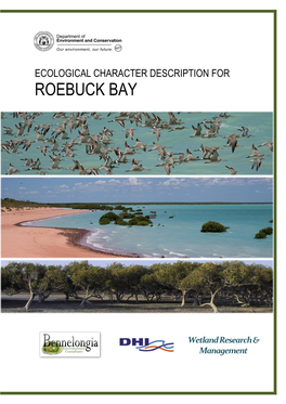 Ecological Character Description for Roebuck Bay