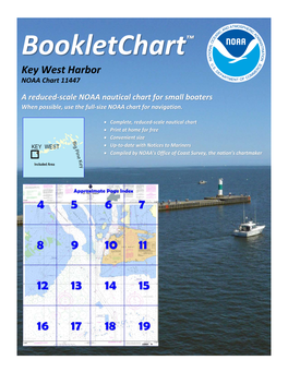 Bookletchart™ Key West Harbor NOAA Chart 11447