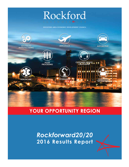 Rockforward20/20 2016 Results Report BOARD of DIRECTORS & STAFF