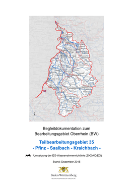 Teilbearbeitungsgebiet 35 - Pfinz - Saalbach - Kraichbach