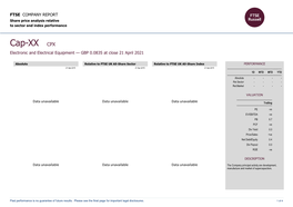 FTSE Factsheet