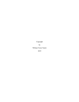 TAYLOR-DISSERTATION-2019.Pdf