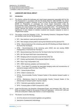 13-1 13 LANDSCAPE and VISUAL IMPACT 13.1 Introduction 13.1.1