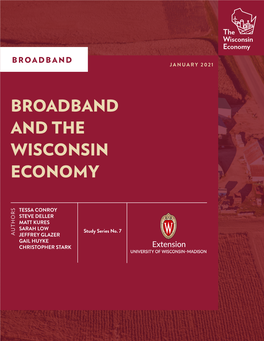 Broadband and the Wisconsin Economy