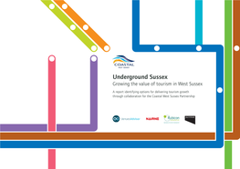 Underground Sussex Growing the Value of Tourism in West Sussex